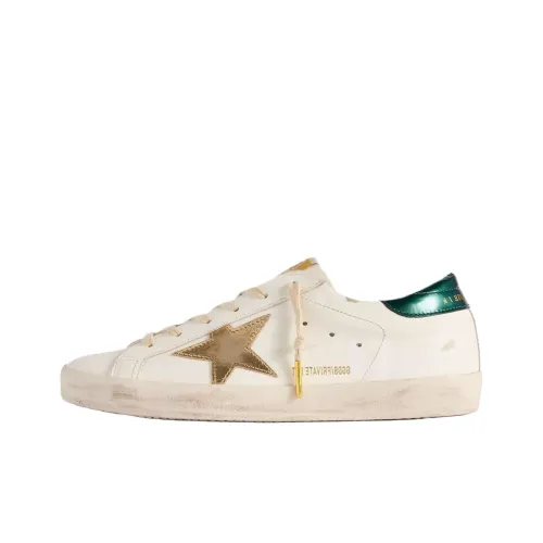 Golden Goose Супер Звезда Скейтборд Кроссовки Низкие Белые Женские