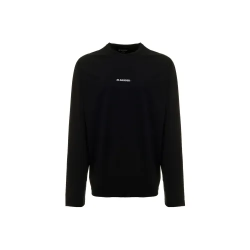 JIL SANDER Мужские черные T-рубашки
