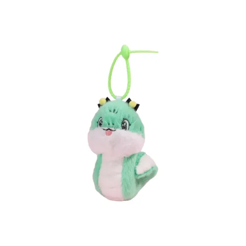 MUXIONG Милый Little Зеленая Змея Кукла Плюшевая Подвеска 7 см Рекомендуемая Высота