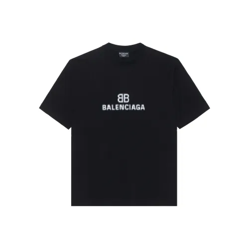 Balenciaga Мужские черные футболки