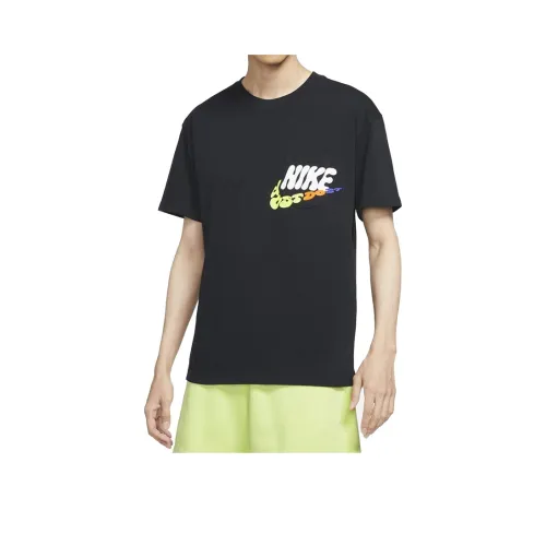 Nike Мужские черные футболки