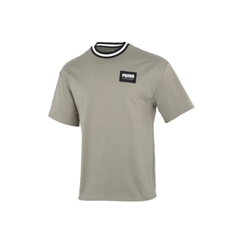 PUMA Оливковая Мужская Футболка