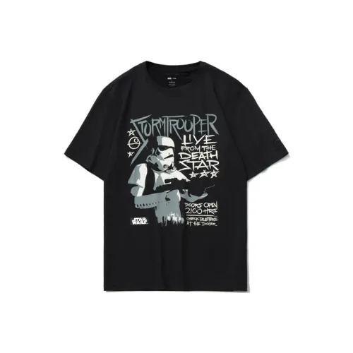 LINING X XINGQIUDAZHAN LIANMINGKUAN T Рубашка Мужская Черная