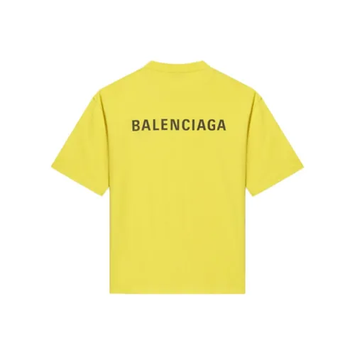 Balenciaga T-Shirt Мужской Желтый