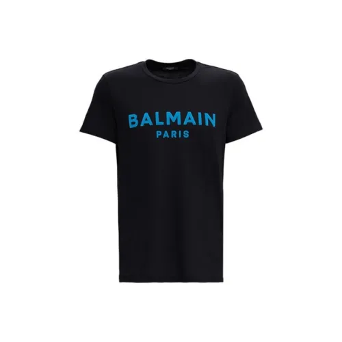 BALMAIN Мужские черные T-рубашки