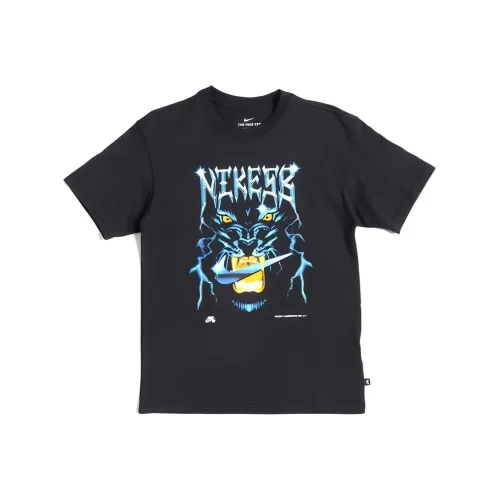 Nike Мужские черные футболки