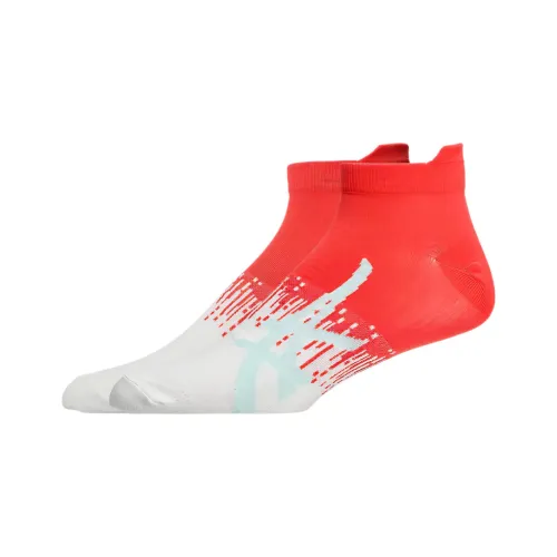 Asics Коралловый Reef X Bright White 2 Pack Men's Mid Shin Socks