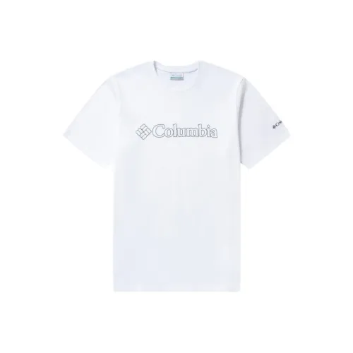 Columbia совместная белая мужская футболка T
