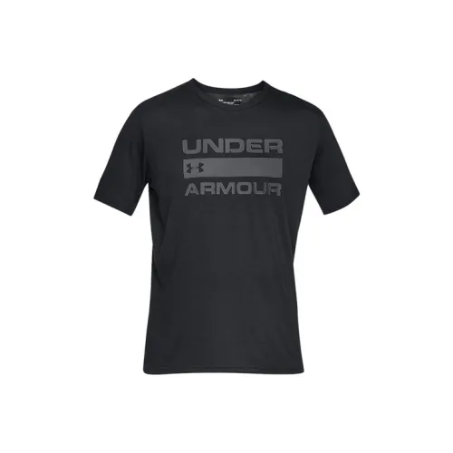 Under Armour T-Shirt Мужской Черный