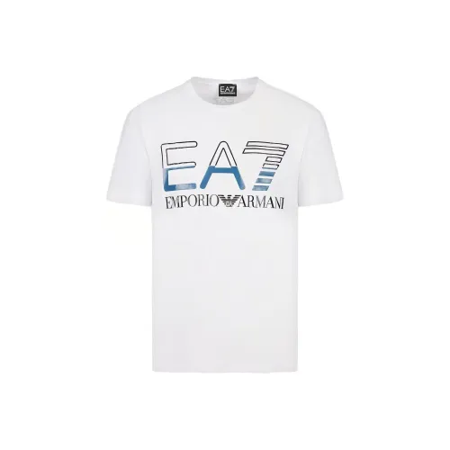 EMPORIO ARMANI EA7 T-Shirt Мужской Белый