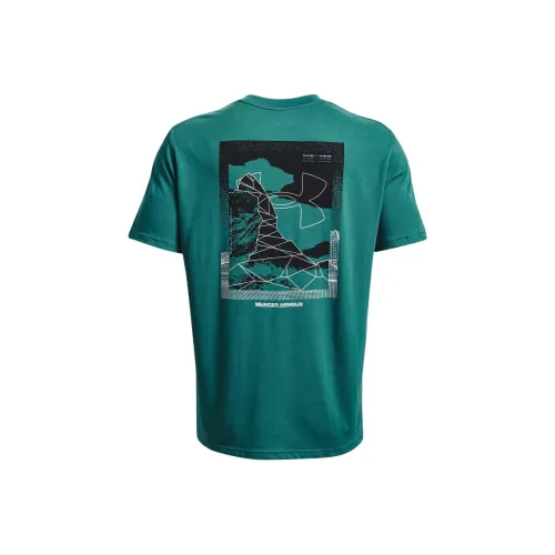 Under Armour T-Shirt Мужской Озерный Зеленый