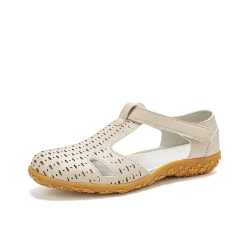 Сандалии Reivanti в римском стиле Женские Бежевые