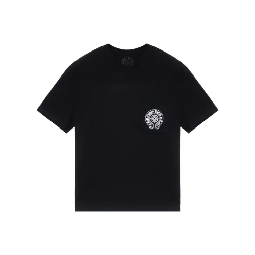 Chrome Hearts Черная Унисекс Футболка