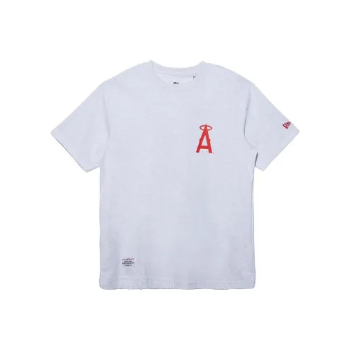 New Era Серый Унисекс Футболка