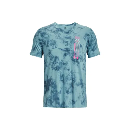 Under Armour T-Shirt Мужской Serene Aqua Blue