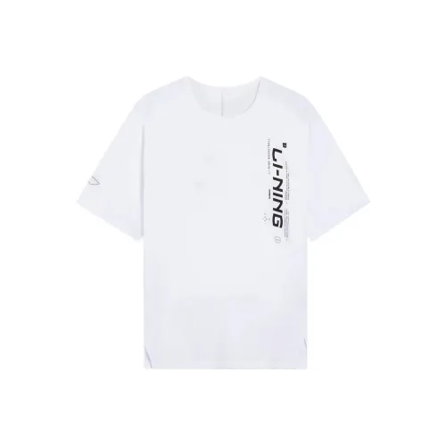 LINING Sports Basketball Collection Белая Мужская Футболка
