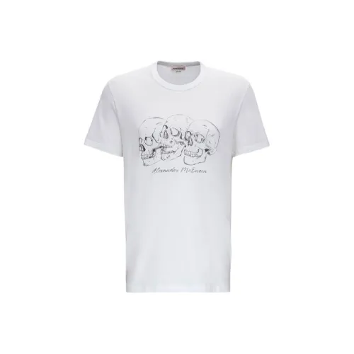 Alexander McQueen Рубашка Мужская Белая