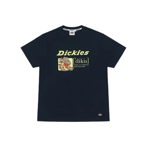 Dickies Темно-синие Унисекс Футболки