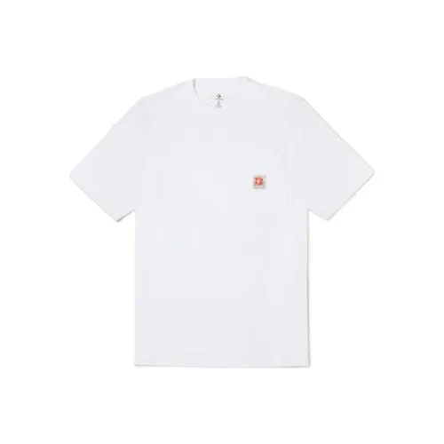 Конверс T-рубашка с рукавом мужская белая