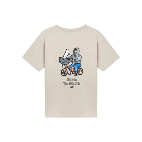 New Balance совместная футболка T Унисекс Хаки