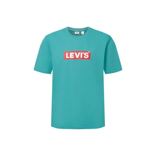 Levis Зеленые Мужские T-рубашки