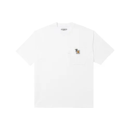 Carhartt WIP x INVINCIBLE T Рубашка Мужская Белая