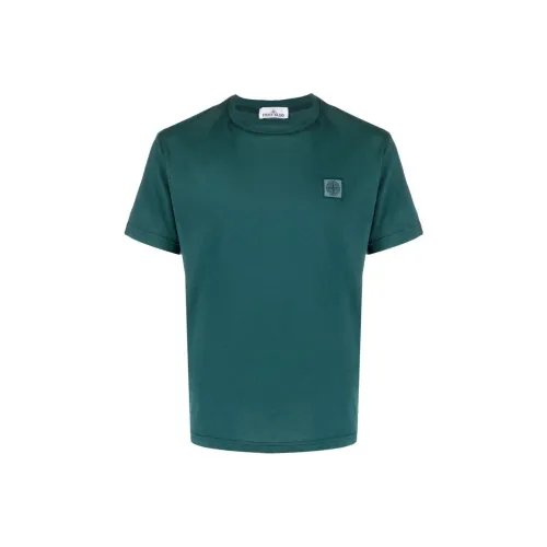 Stone Island Зеленая Мужская T-Рубашка