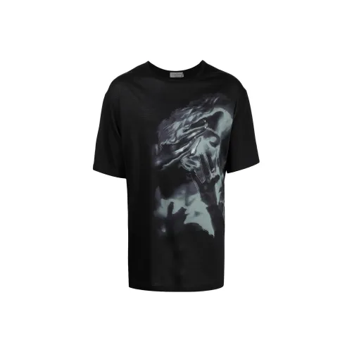 Yohji Yamamoto Черные Мужские T-Рубашки
