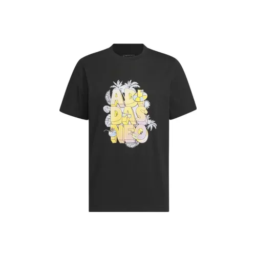 Adidas Neo T Shirt Unisex Black Адидас Neo Т-рубашка Унисекс Черный