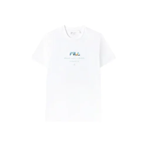 FILA Белая Мужская T-Рубашка