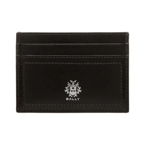 BALLY Кожа Держатель для карт Стандартный Мужской Черный