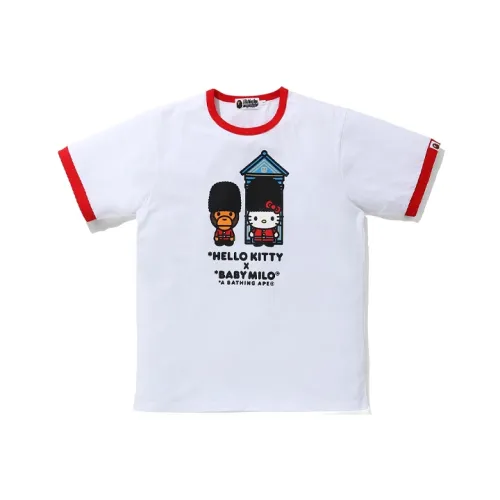 A BATHING APE Bape X Hello Kitty Мужская T-рубашка