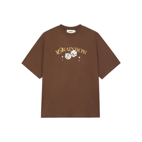 YearnObtainRainbow T-Shirt Унисекс Кофейный