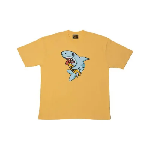 Drew House Letter Logo Series Апельсин Унисекс Футболка