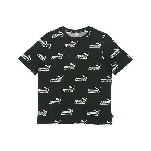 PUMA Мужская черная футболка