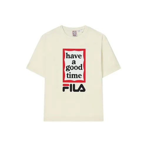 FILA x Have A Good Time T-Shirt Унисекс Сырный Белый