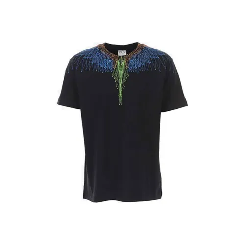 Marcelo Burlon Мужские черные T-рубашки