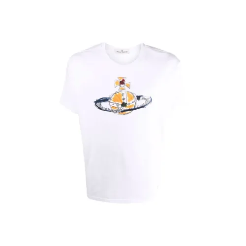 Vivienne Westwood Белая Мужская T-Рубашка