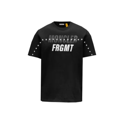 Moncler x Фрагмент T Рубашка Мужская Черная