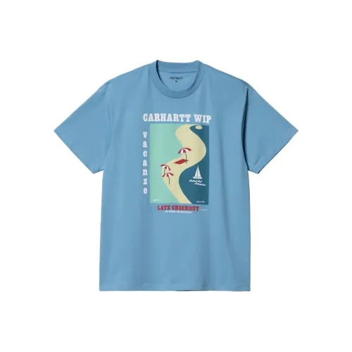 Carhartt WIP Carhartt WIP SS23 Синий Мужской T-Рубашки