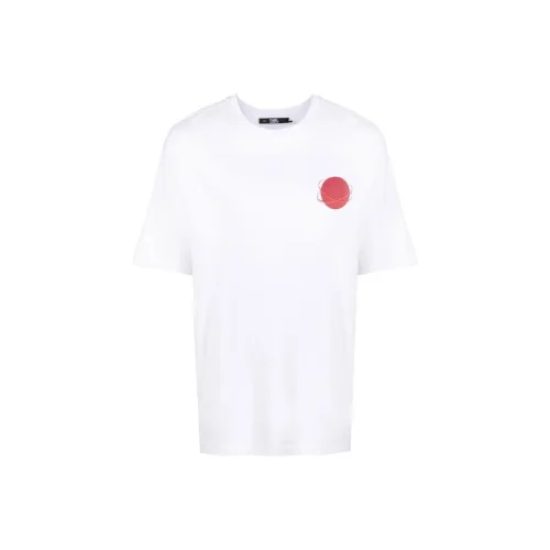 Karl Lagerfeld T-Shirt Мужской Белый