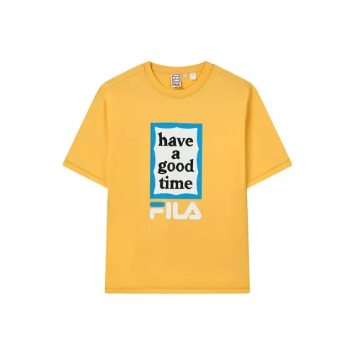 FILA x have a good time Collection T-Shirt Унисекс Зеленый Грейпфрут