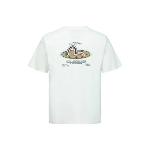 EVISU Белый Унисекс T-рубашки