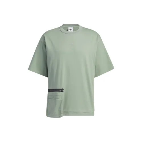 Adidas Originals T-Shirt Мужская Пыльно-Зеленая