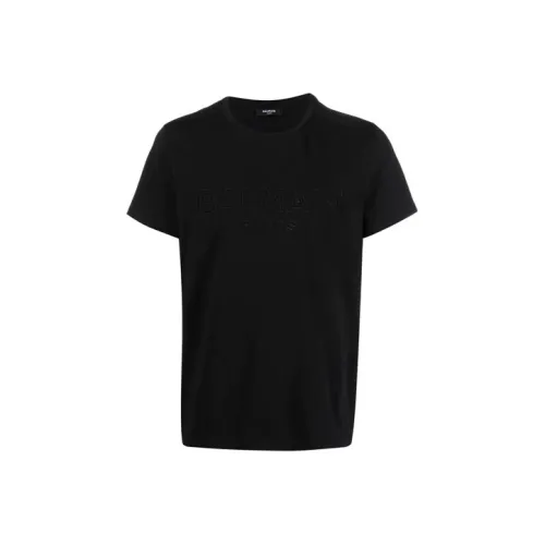 BALMAIN Мужские черные T-рубашки