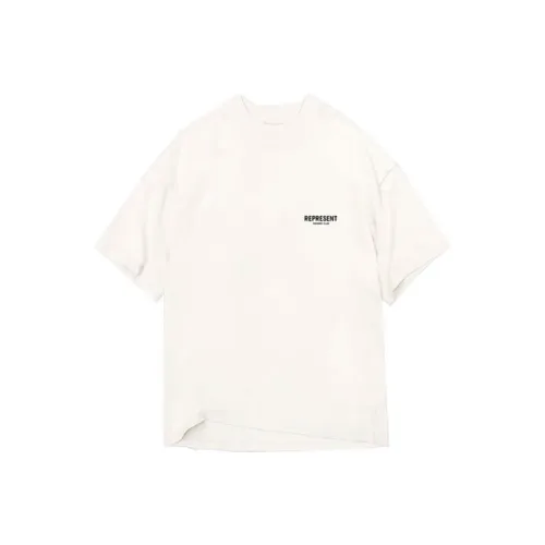 REPRESENT Белая Мужская T-Рубашка