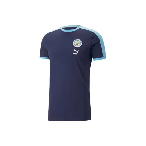 PUMA MCFC CNY T-Shirt Мужская Морской Синий