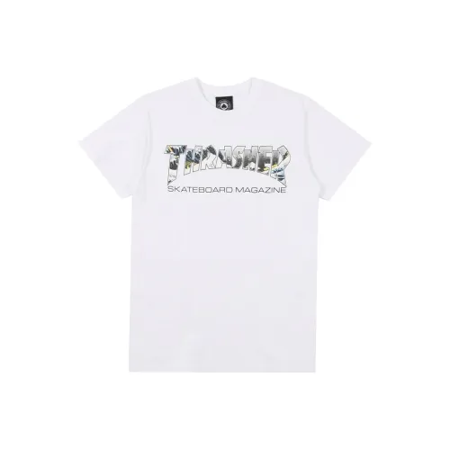 Thrasher T-Shirt US Version Unisex White