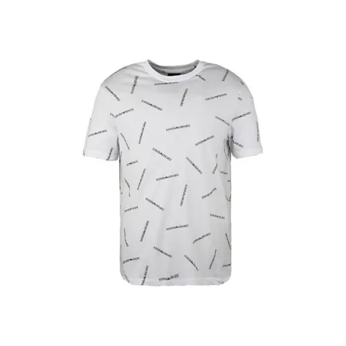 EMPORIO ARMANI Белые Мужские T-рубашки