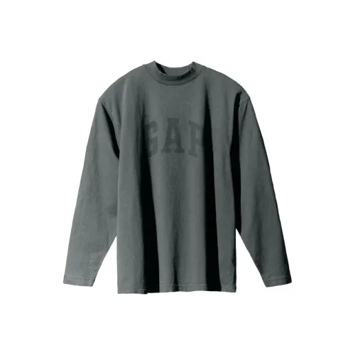 YEEZY Gap X Balenciaga Collaboration Темно-зеленая унисекс футболка